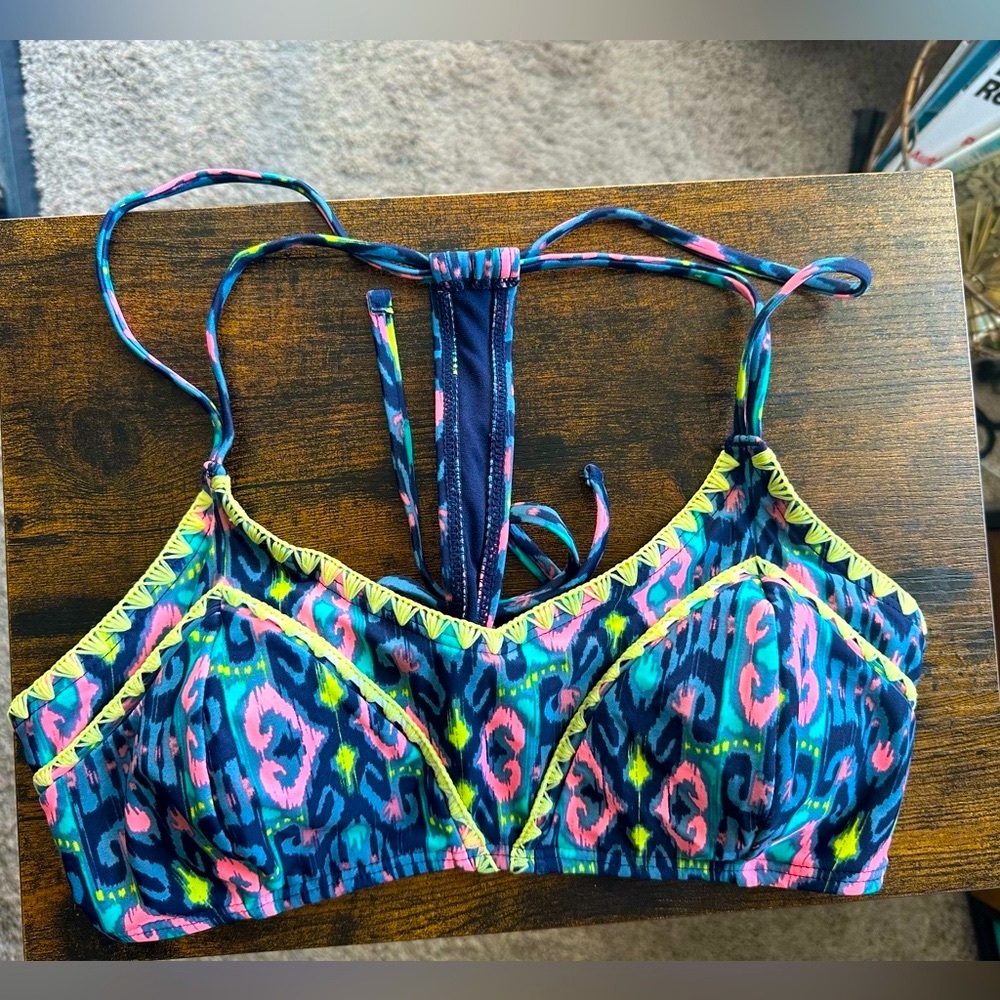 Xhilaration Target - Blue, Pink, Multicolor Bikini Top